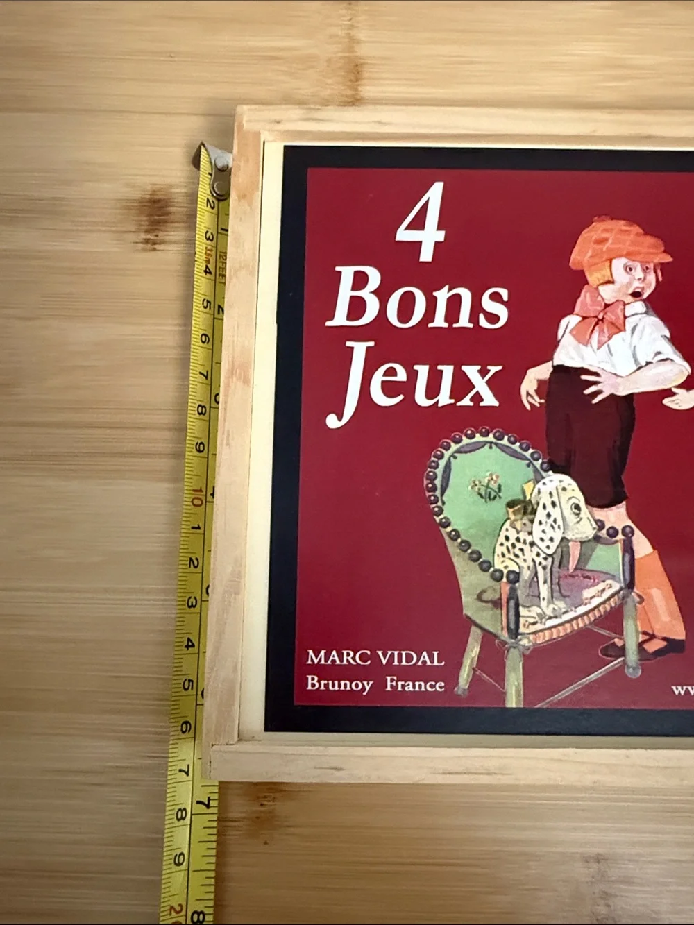 4 Bons Jeux by Marc Vidal Retro Games Checkers, Chess, Dominoes & Pick up Sticks